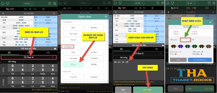 Hướng dẫn chi tiết cách đánh lô trên Thabet chuẩn nhất